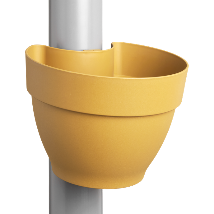 vibia campana pot gouttière 22cm jaune miel